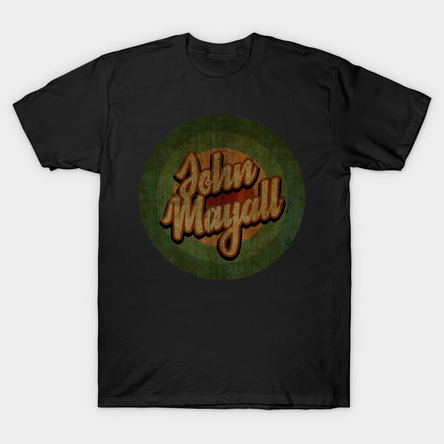 Circle Retro Vintage John Mayall 80s T-Shirt by Jokowow